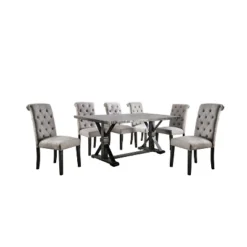 7pc Hepburn Dining Set - HOMES: Inside + Out -Cheap Homes Inside Out Store GUEST 029d447d 7fe8 495c a86b 9756b3b5234c