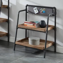 Mack Rustic Bookcase Light Copper - HOMES: Inside + Out