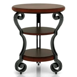 Telmin Traditional Side Table Brown Cherry - HOMES: Inside + Out -Cheap Homes Inside Out Store GUEST 0360c3a6 d2d0 4cdc 9b4b d8dcdd44b563