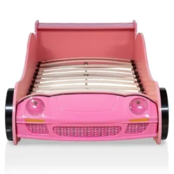 Twin Naglin Racing Car Bed With Led Headlight Pink - HOMES: Inside + Out -Cheap Homes Inside Out Store GUEST 03af96c4 c958 496e b752 225dee1cfe58