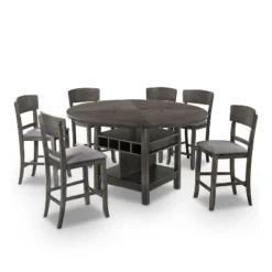 7pc Summerland Transitional Counter Height Dining Set - HOMES: Inside + Out -Cheap Homes Inside Out Store GUEST 058e4a78 09a5 4818 83bb 8366605f2b81