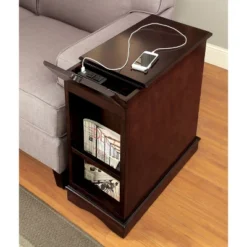 Gantzer 1 Drawer Side Table With USB Ports - HOMES: Inside + Out -Cheap Homes Inside Out Store GUEST 080c4b50 59f1 4ed6 a387 06d88e477661