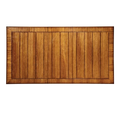 7pc Jameson Country Style Extendable Dining Table Set Black/Oak - HOMES: Inside + Out 2 7pc Jameson Country Style Extendable Dining Table Set Black/Oak - HOMES: Inside + Out - Image 2