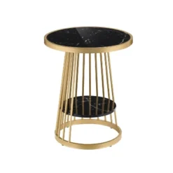 Tinful Modern Round Side Table - HOMES: Inside + Out -Cheap Homes Inside Out Store GUEST 0a5df0e5 2936 4d4b a330 7bd2dc9d9401