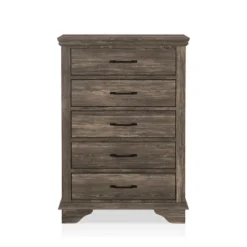 Jacobia 5 Drawer Chest Gray - HOMES: Inside + Out -Cheap Homes Inside Out Store GUEST 0af7f961 05b4 48c0 a580 0b3e535636fe