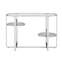 Calloun Glam 2 Shelf Sofa Table Chrome - HOMES: Inside + Out -Cheap Homes Inside Out Store GUEST 0e4d6f03 b810 4ccd b20b 94eea046a555