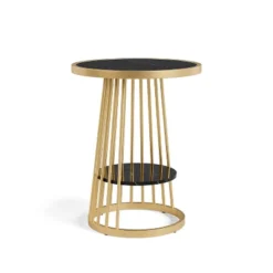 Tinful Modern Round Side Table - HOMES: Inside + Out -Cheap Homes Inside Out Store GUEST 12e66612 376a 45c5 b7a4 dc588b509a04