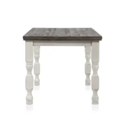 78" Cambrien Rustic Two-Tone Counter Height Dining Table Antique White/Gray - HOMES: Inside + Out -Cheap Homes Inside Out Store GUEST 13706952 ba61 4e68 ab9e 99a21165554e