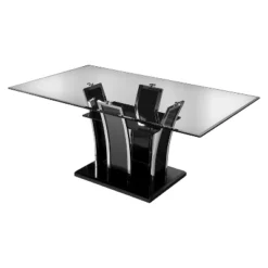 72" Lexinton Rectangle Glass Top Dining Table - HOMES: Inside + Out -Cheap Homes Inside Out Store GUEST 15b94dfb 493c 4ff8 9a6e 5e584db3f961