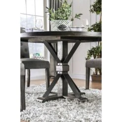 Greiger Round Dining Table Black - HOMES: Inside + Out -Cheap Homes Inside Out Store GUEST 19fac19c 7209 4ee8 aecb e27ad2d53baf