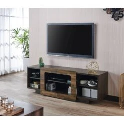 Dimanche TV Stand For TVs Up To 70" Dark Wenge - HOMES: Inside + Out -Cheap Homes Inside Out Store GUEST 1a0c9698 0363 4e7d 8143 4ee85fcfa735
