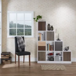 61.5" Hirsch Contemporary Bookcase White - HOMES: Inside + Out -Cheap Homes Inside Out Store GUEST 1d800360 1ba2 4a86 877a 03bfc4af6d1a