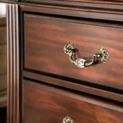 3pc California King Pennings Traditional Bed Set And Nightstand With Chest Dark Walnut - HOMES: Inside + Out -Cheap Homes Inside Out Store GUEST 1f5a35c3 2c7e 442f 8277 68624f498066