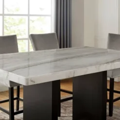 70" Southwind Rectangle Counter Height Dining Table White/Black - HOMES: Inside + Out -Cheap Homes Inside Out Store GUEST 24f2da75 d34f 488b 83f8 5938ef06e36d