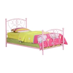 HOMES: Inside + Out Twin Allen Kids' Metal Bed - IoHOMES -Cheap Homes Inside Out Store GUEST 26e4d6e3 bd8f 4dd5 9a19 6e27e78b5a8f