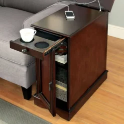 Gantzer 1 Drawer Side Table With USB Ports - HOMES: Inside + Out -Cheap Homes Inside Out Store GUEST 2848e98c 6c12 494e b7ed 1ba2a242657d