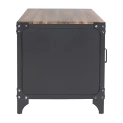 Amargosa Storage Metal Side Table Black/Dark Walnut - HOMES: Inside + Out 6 Amargosa Storage Metal Side Table Black/Dark Walnut - HOMES: Inside + Out -Cheap Homes Inside Out Store GUEST 2c7b9e24 974f 441e bc91 19705fad51fe
