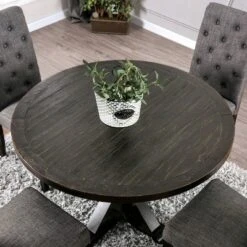 Greiger Round Dining Table Black - HOMES: Inside + Out -Cheap Homes Inside Out Store GUEST 2e118ed3 1d96 48ba 9023 fbea4471f8c1