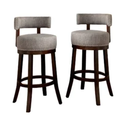 Set Of 2 24" Jefferson Counter Height Barstools With Upholstered Seat - HOMES: Inside + Out -Cheap Homes Inside Out Store GUEST 300f4ebe f89a 4b1e 886d af7d0f3f1ce7