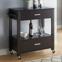 Umberra 2 Drawer Kitchen Cart Red Cocoa - HOMES: Inside + Out -Cheap Homes Inside Out Store GUEST 305f07f6 7137 43cf b3c2 4b174ad1e85f