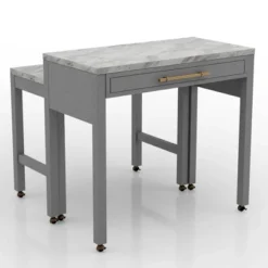 5pc Gardenside Expandable Counter Height Dining Table Set White/Light Gray/Beige - HOMES: Inside + Out 11 5pc Gardenside Expandable Counter Height Dining Table Set White/Light Gray/Beige - HOMES: Inside + Out -Cheap Homes Inside Out Store GUEST 3272ffa4 f979 455f b84b 795fef47c20c