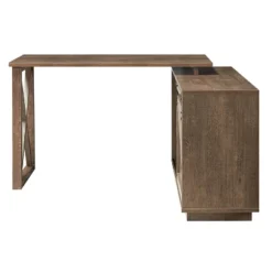 Sevyn Transitional L Shape Desk Walnut Oak - HOMES: Inside + Out -Cheap Homes Inside Out Store GUEST 34cf79ff 8410 4792 a99b 95094f3cd9f6