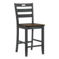 2pk Danforthe Ladder Back Counter Height Chairs - HOMES: Inside + Out -Cheap Homes Inside Out Store GUEST 352c001f fa8b 4c08 8932 18c4e6aa7443
