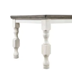 5pc Cambrien Rustic Farmhouse Dining Set Antique White/Gray - HOMES: Inside + Out -Cheap Homes Inside Out Store GUEST 3682c1fc 8018 4ed4 b474 91ce00c669a4