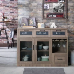 Sage 4 Drawer Buffet - HOMES: Inside + Out
