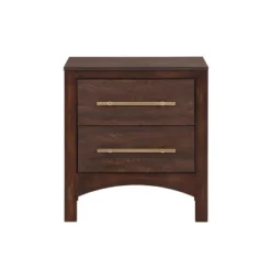 Melonnes Transitional 2 Drawer Nightstand Walnut - HOMES: Inside + Out -Cheap Homes Inside Out Store GUEST 371d33e1 dcd3 42aa 9da5 4b14956142da