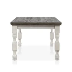 78" Cambrien Rustic Two-Tone Dining Table Antique White/Gray - HOMES: Inside + Out -Cheap Homes Inside Out Store GUEST 39020a7d 4d52 4424 923f 449e7b9805d0