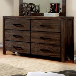 Hayes 6 Drawer Dresser Light Brown/Dark Gray - HOMES: Inside + Out -Cheap Homes Inside Out Store GUEST 3a1fe1e2 ed5a 4ea2 b55d 9af30a598f32