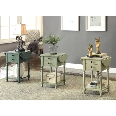 Amaxa Double Drawer Side Table - HOMES: Inside + Out 3 Amaxa Double Drawer Side Table - HOMES: Inside + Out - Image 3