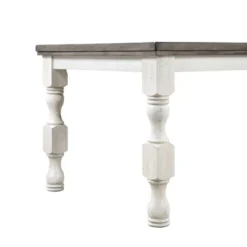 7pc Cambrien Rustic Farmhouse Dining Set Antique White/Gray - HOMES: Inside + Out -Cheap Homes Inside Out Store GUEST 3d8b3419 564d 4506 8abe c1c4b827e59b