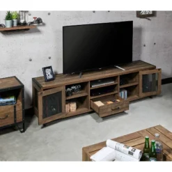 Garda Multi Storage Tv Stand For Tvs Up To 70" - HOMES: Inside + Out -Cheap Homes Inside Out Store GUEST 3e0d02f4 39ac 4743 b4d9 e3e63d42ebb4