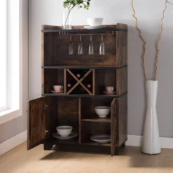 Lamage Wine Cabinet Buffet With Wine Rack - HOMES: Inside + Out -Cheap Homes Inside Out Store GUEST 4829d53b 6c9a 44d3 88b6 c3c5b82b4635