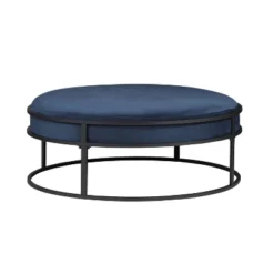 39.5" Greenbank Round Cushioned Ottoman - HOMES: Inside + Out -Cheap Homes Inside Out Store GUEST 4a9406b0 a3f7 4ef2 83c4 2bd77c75cdc2