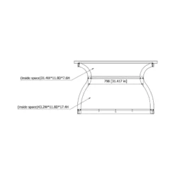 Persephone Console Table Black - HOMES: Inside + Out -Cheap Homes Inside Out Store GUEST 4c290077 ba60 48e2 bc1b c7fe0720d965