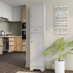 Cimas 5 Shelf Pantry Cabinet White Oak - HOMES: Inside + Out -Cheap Homes Inside Out Store GUEST 4e778117 88f8 4a9e 889b 6b15392d08e9