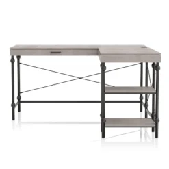 59" Gulnora L Shaped Desk With USB Power Ports - HOMES: Inside + Out 14 59" Gulnora L Shaped Desk With USB Power Ports - HOMES: Inside + Out -Cheap Homes Inside Out Store GUEST 5040a556 23b4 4759 8f32 4d2d7a3040f2