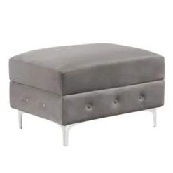 Elmhurst Glam Deep Button Tufted Ottoman - HOMES: Inside + Out -Cheap Homes Inside Out Store GUEST 5534c27c 0008 4aca a0c7 4601d3c8380f