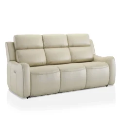 Morada Powered Faux Leather Recliner Sofa - HOMES: Inside + Out -Cheap Homes Inside Out Store GUEST 555f84ef 855b 4690 9df7 f4d8ae0009f6