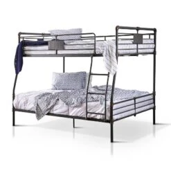 HOMES: Inside + Out Derrick Kids' Bunk Bed Antique Black - IoHOMES -Cheap Homes Inside Out Store GUEST 557f35a3 04b1 4506 8578 99b2d9b790b9