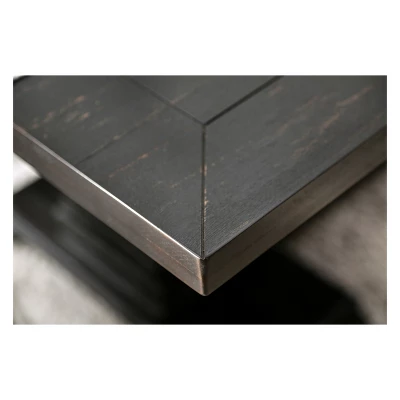 Iohomes Villa Rustic Dining Table Antique Black - HOMES: Inside + Out 2 Iohomes Villa Rustic Dining Table Antique Black - HOMES: Inside + Out - Image 2