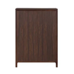 Melonnes 5 Drawer Chest Walnut - HOMES: Inside + Out -Cheap Homes Inside Out Store GUEST 5f6c2814 c3d9 44ff 83a8 661ec51999af