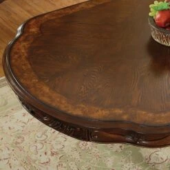 9pc Lion Claw Elegant Carved Extendable Dining Table Set Wood/Antique Oak - HOMES: Inside + Out -Cheap Homes Inside Out Store GUEST 5f706f01 7a9f 418e 9da0 8295f774e63d