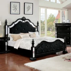 Queen Washington Upholstered Adult Bed Black - HOMES: Inside + Out -Cheap Homes Inside Out Store GUEST 613997e6 9fe6 4f1c 8f6f c68209d6e5e6