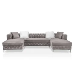 Elmhurst U Shaped Glam Tufted Sectional - HOMES: Inside + Out -Cheap Homes Inside Out Store GUEST 65bcba5b cedd 43c0 b276 e3c9f580ef6a