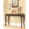 Jennifer Traditional Cabriole Sofa Table Dark Red - HOMES: Inside + Out