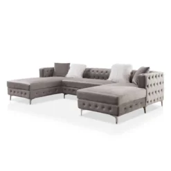 Elmhurst U Shaped Glam Tufted Sectional - HOMES: Inside + Out -Cheap Homes Inside Out Store GUEST 6a8554f8 0030 4bf5 9351 0cd0218ddd42